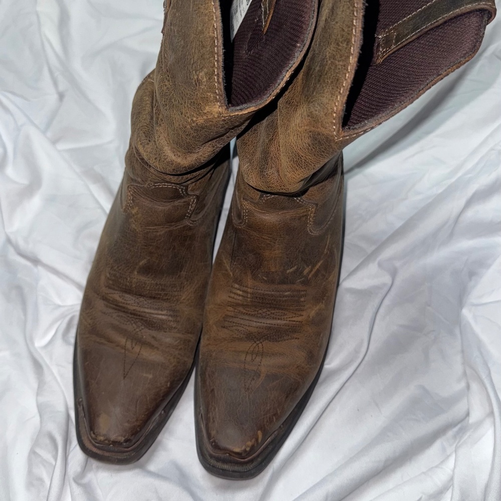 Durango Slouch Cowboy Boots-9M